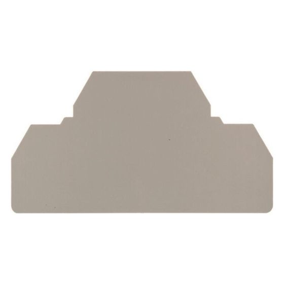 Weidmüller Abschlussplatte ZAP/TW ZDK2.5/1.5, 1,5mm, beige