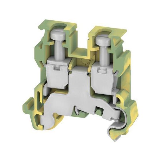 Weidmüller Erdungsklemme AKE 2.5, 2,5mm2, Schraubanschluss, 5,1x28x26mm, Thermoplast