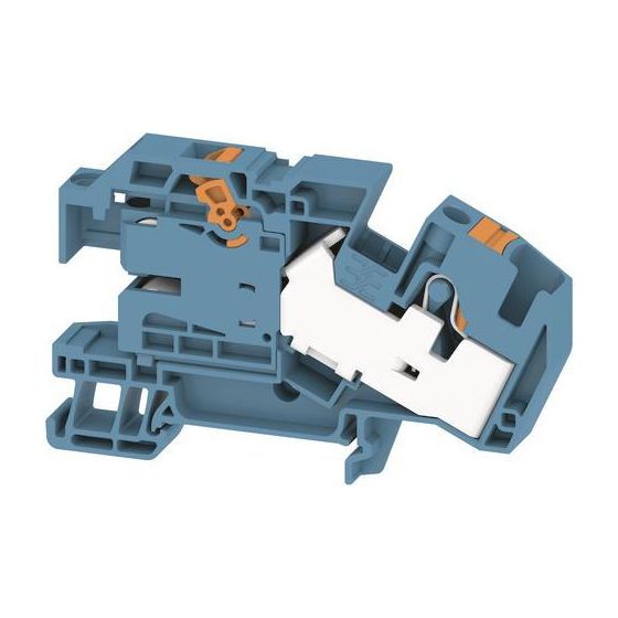 Weidmüller Installationsreihenklemme AITB 16 BB NDT BL, 400V 76A 10x84,6x52,9mm, Thermoplast, Blau