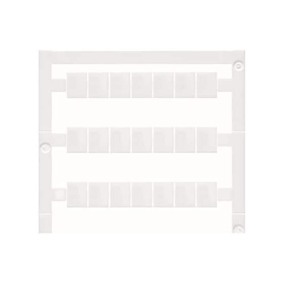 Weidmüller Verbindermarkierer WS 10/8 PLUS 10x8mm, 8mm Rastermaß, Weiß