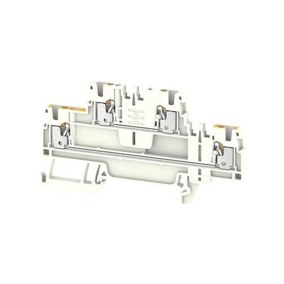 Weidmüller Reihenklemme A2T 1.5 KNX, 17,5A 500V, Thermoplast, Weiß, 26522100