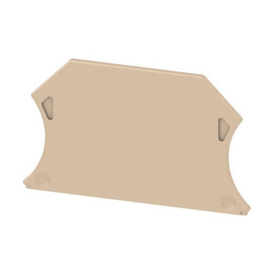 Weidmüller Abschlussplatte WAP 2.5-10, 1,5mm, Beige