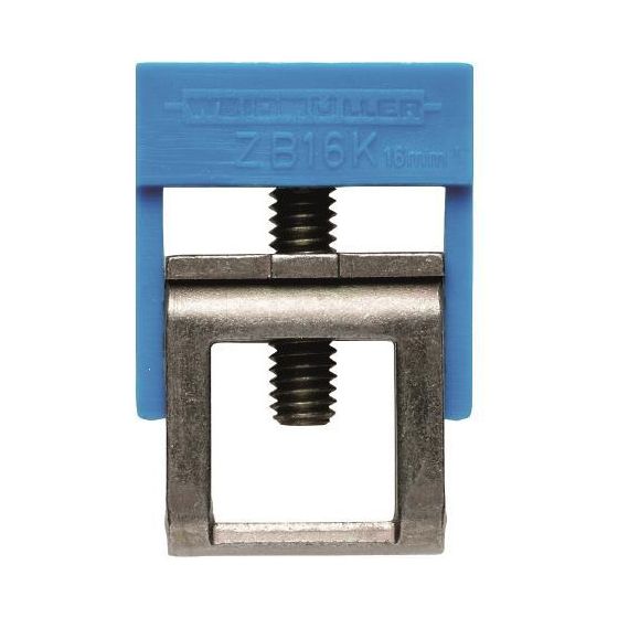Weidmüller Zugbügel ZB 16K BL, 10mm Breite, 16mm2 Leiterquerschnitt, Blau, 0502880000
