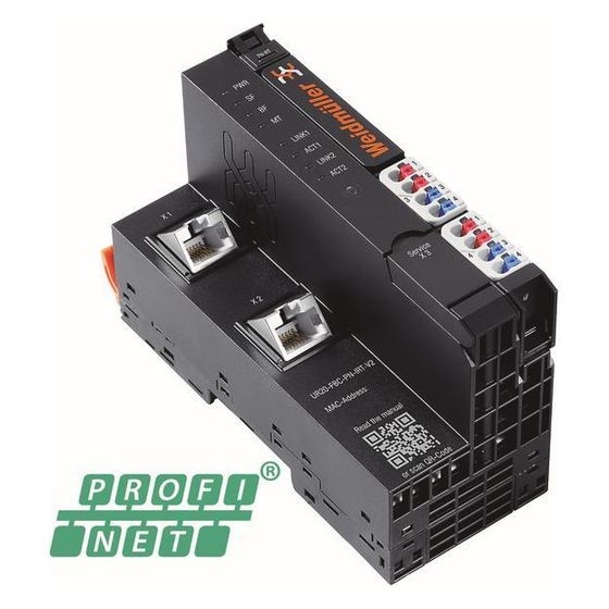 Weidmüller Feldbuskoppler U-Remote UR20-FBC-PN-IRT-V2, IP20, 52x120x76mm