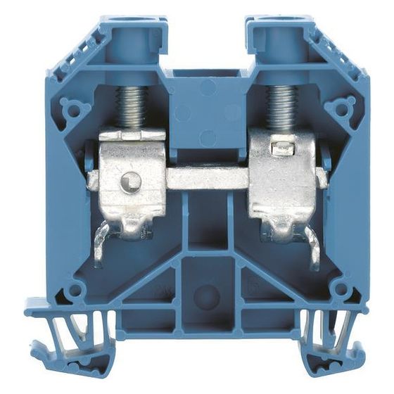 Weidmüller Durchgangsklemme WDU 35, 125A 1000V 16x60x62,5mm, Thermoplast, Blau
