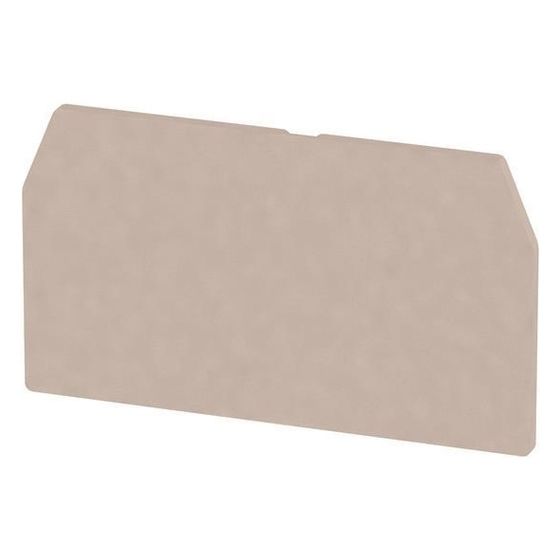 Weidmüller Abschlussplatte/Trennwand ZAP/TW 5, 2mm, beige, 1608830000