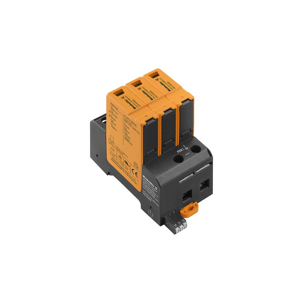 Weidmüller Überspannungsableiter VPU AC I 3 R 300/12.5, 20kA, 300V, 230V, 2TE, ... WEIDMUELLER-2591450000 4050118599497 (Abb. 2)