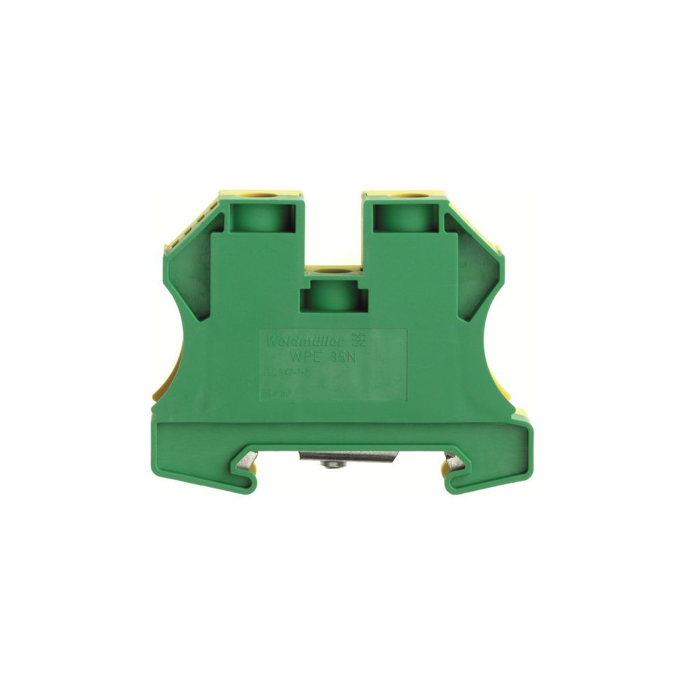 Weidmüller Erdungsklemme WPE 35N, 35mm2, Schraubanschluss, Thermoplast, Grün/Ge... WEIDMUELLER-1717740000 4008190351854 (Abb. 3)