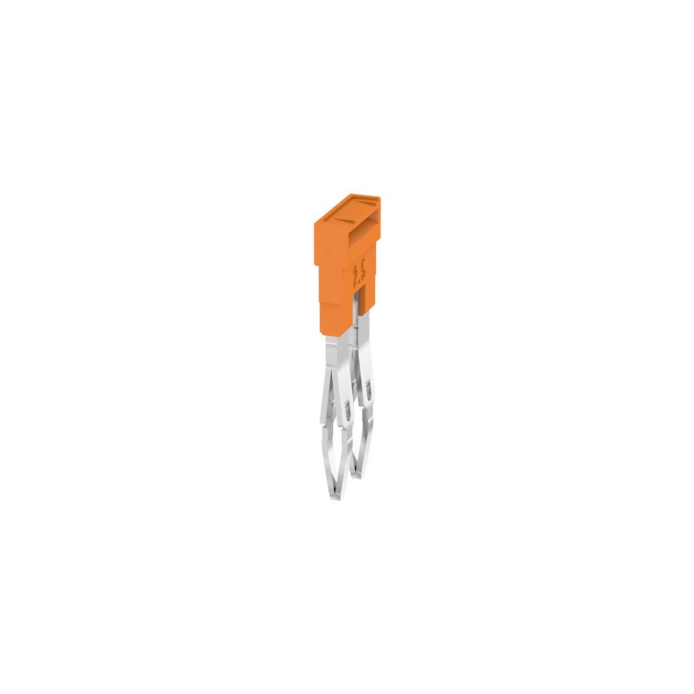Weidmüller Querverbinder Z-Reihe ZQV 2.5N/2, 24A 400V 5,1mm, orange... WEIDMUELLER-1527540000 4050118448467 (Abb. 2)