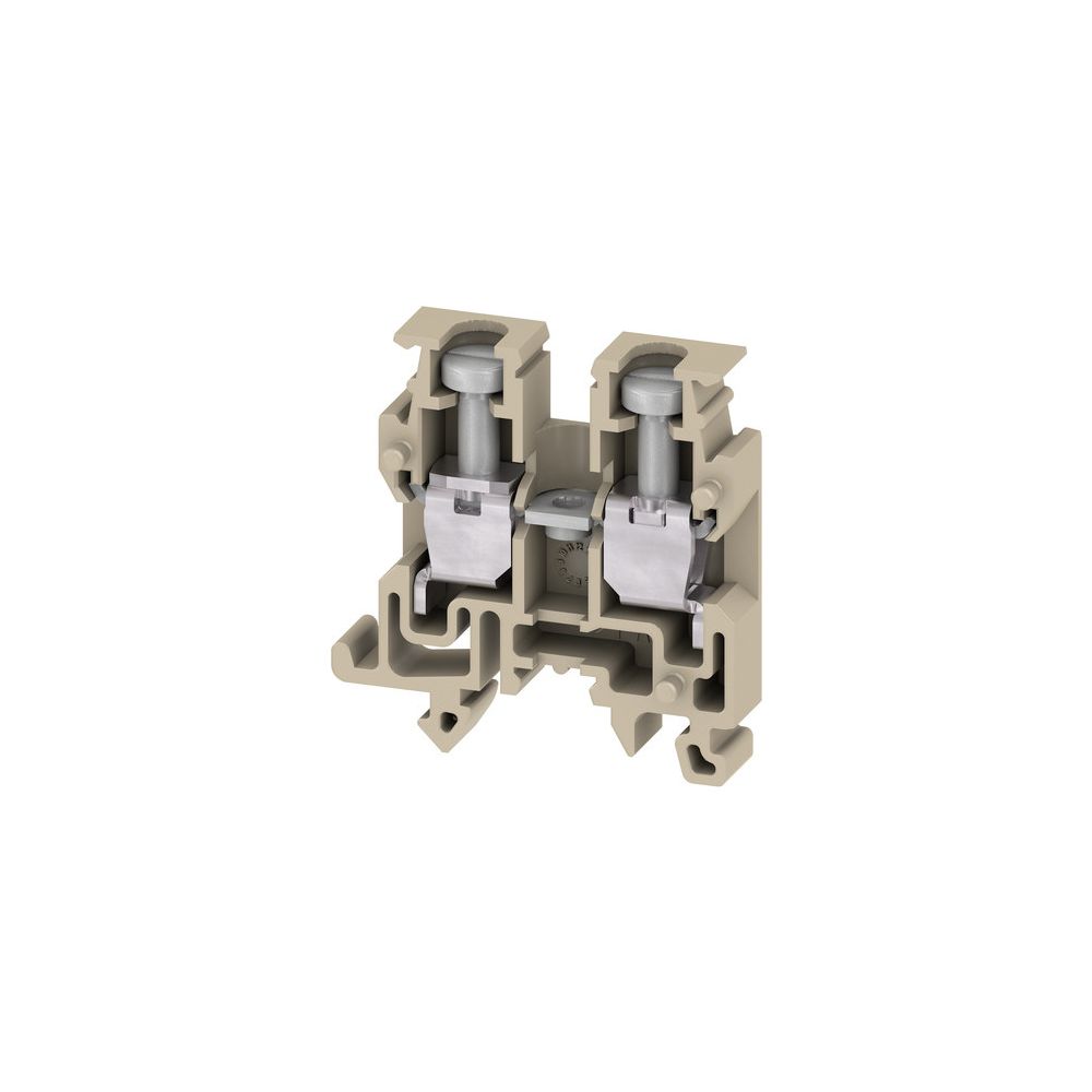 Weidmüller Durchgangsklemme AKZ 2.5, 2,5mm2 24A 250V Schraubanschluss, Thermopl... WEIDMUELLER-0697160000 4008190121716 (Abb. 2)