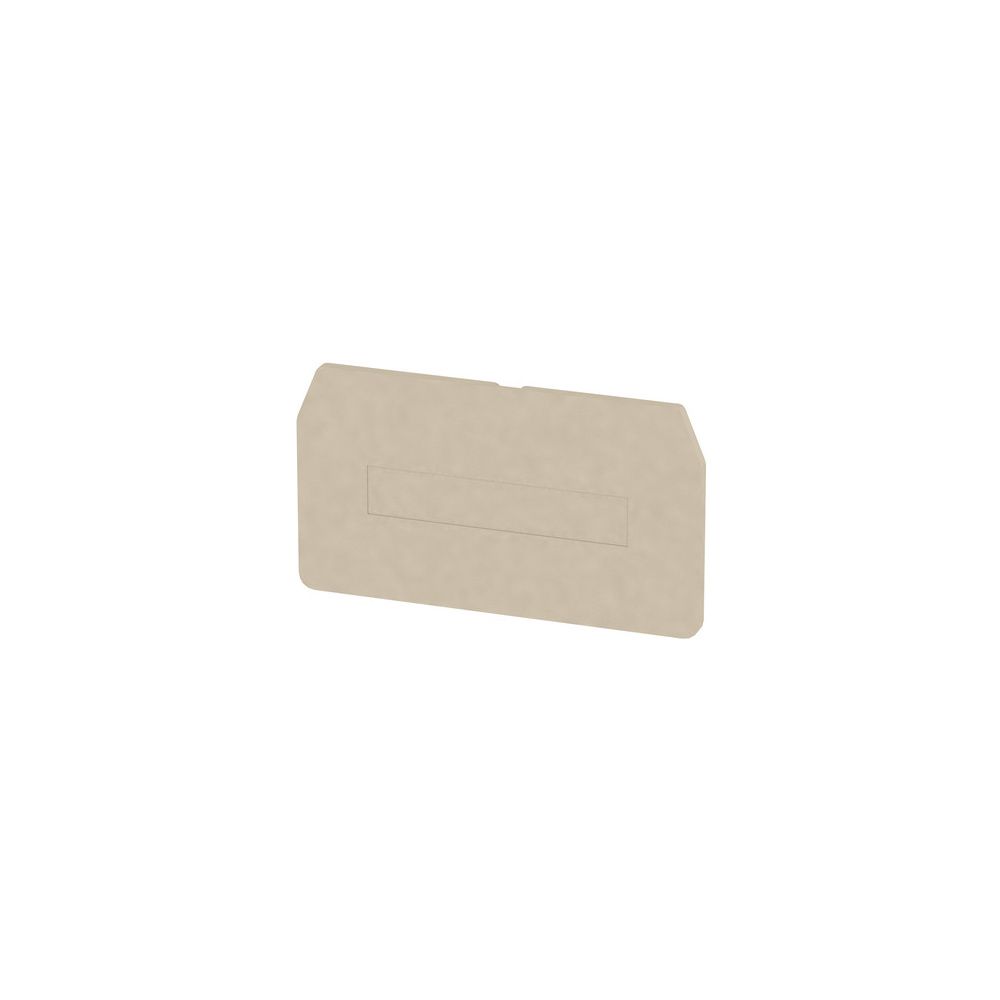 Weidmüller Abschlussplatte ZAP/TW 4, 2mm, beige... WEIDMUELLER-1632090000 4008190263348 (Abb. 3)