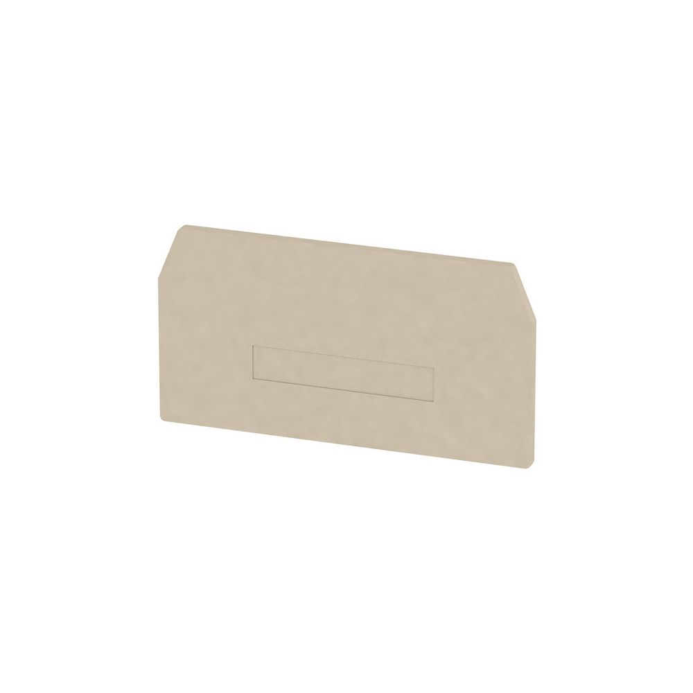 Weidmüller Abschlussplatte ZAP/TW ZDU16, 2,7mm, beige... WEIDMUELLER-1745150000 4008190996796 (Abb. 2)