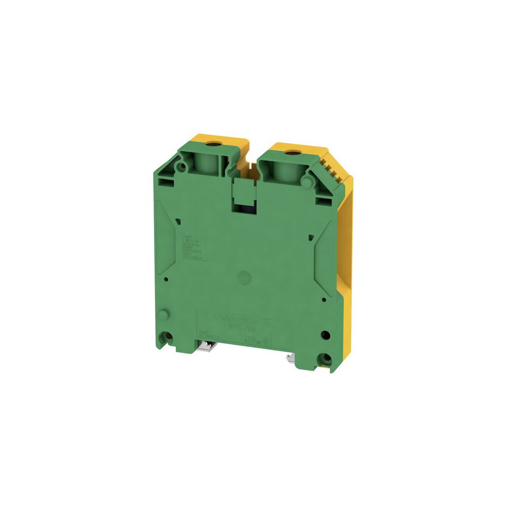 Weidmüller Erdungsklemme WPE 70N/35, 70mm2, Schraubanschluss, Thermoplast, Grün... WEIDMUELLER-9512200000 4008190403881 (Abb. 4)