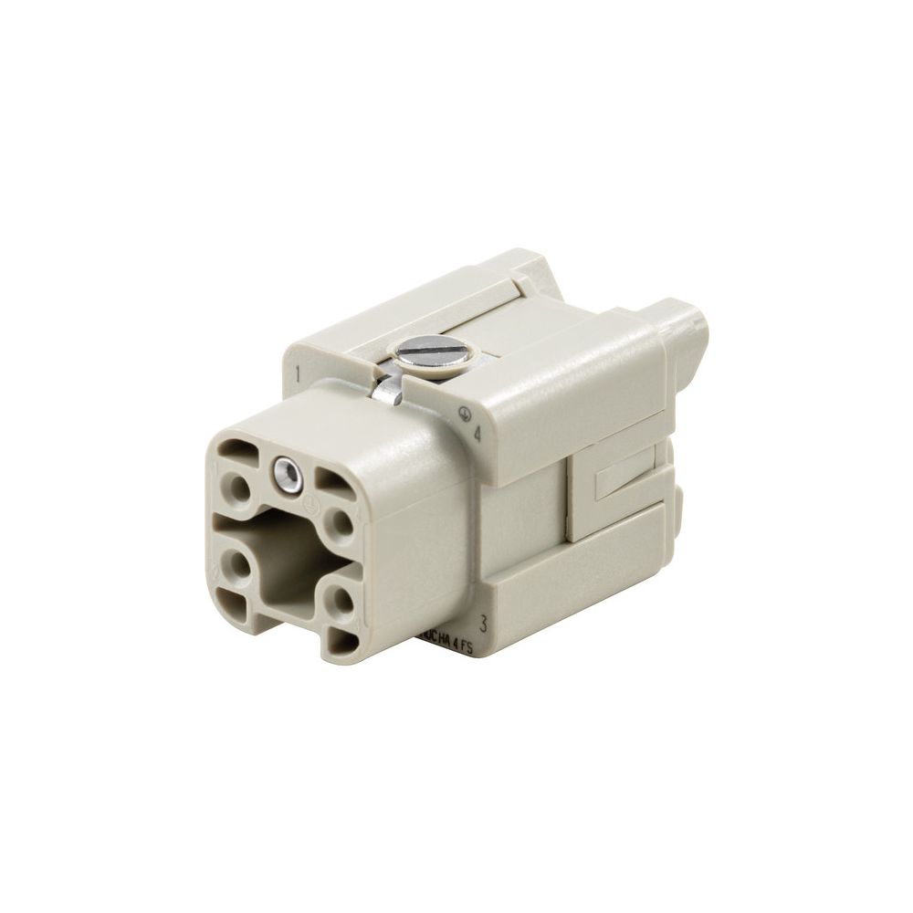 Weidmüller HDC HA 4 FS Steckverbindereinsatz, 4-polig 16A 400V, Thermoplast, Si... WEIDMUELLER-1498400000 4008190178741 (Abb. 2)