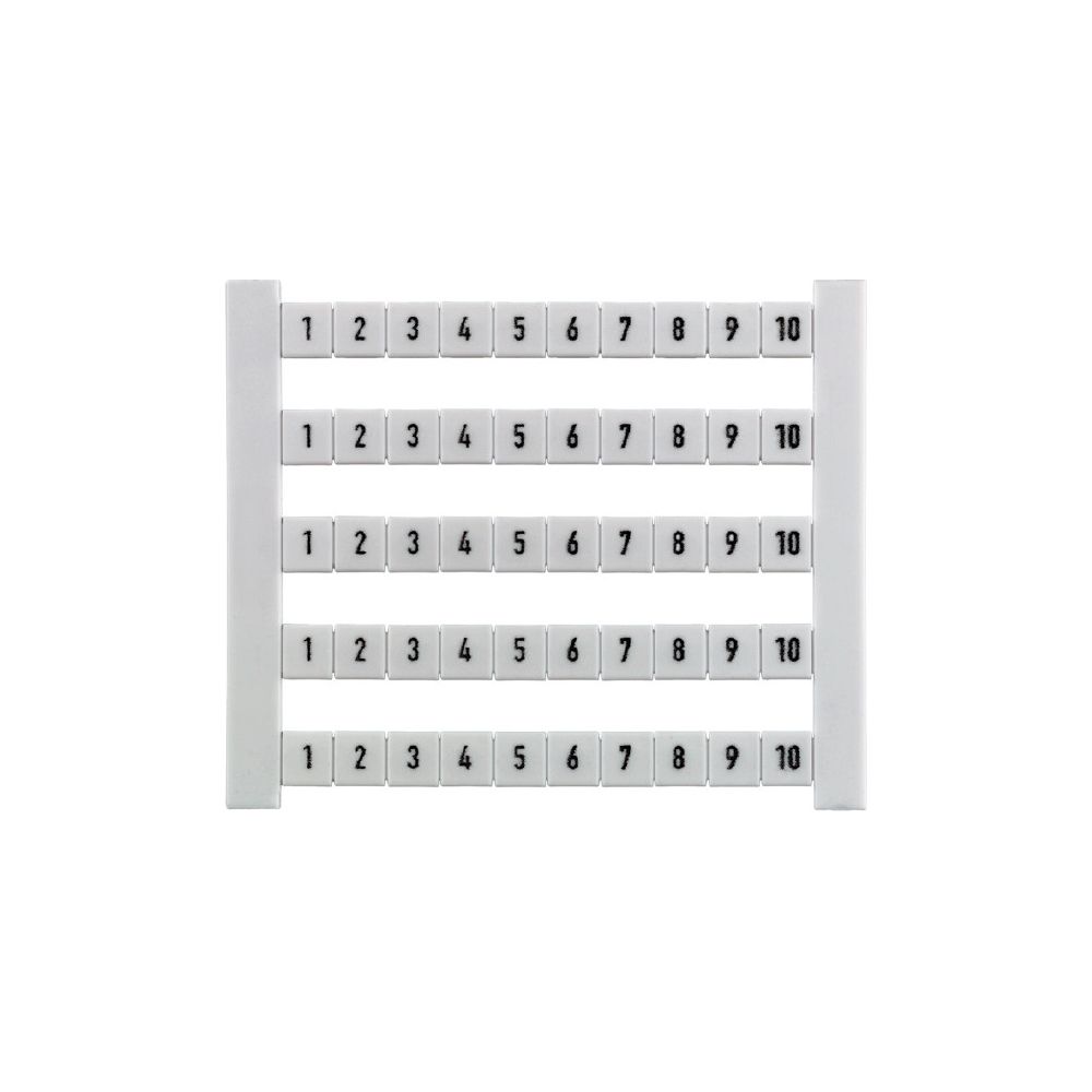 Weidmüller Klemmenmarkierer DEK 5 FWZ 41-50, 5x5mm, weiß, 0523060041... WEIDMUELLER-0523060041 4008190172480 (Abb. 5)