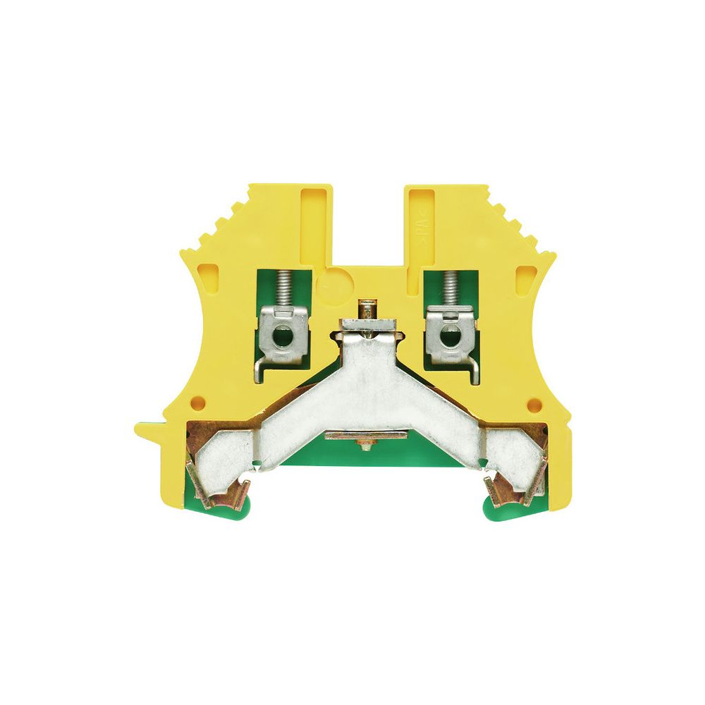 Weidmüller Erdungsklemme WPE 2.5, 5,1x60x46,5mm, Thermoplast, grün/gelb... WEIDMUELLER-1010000000 4008190143640 (Abb. 2)