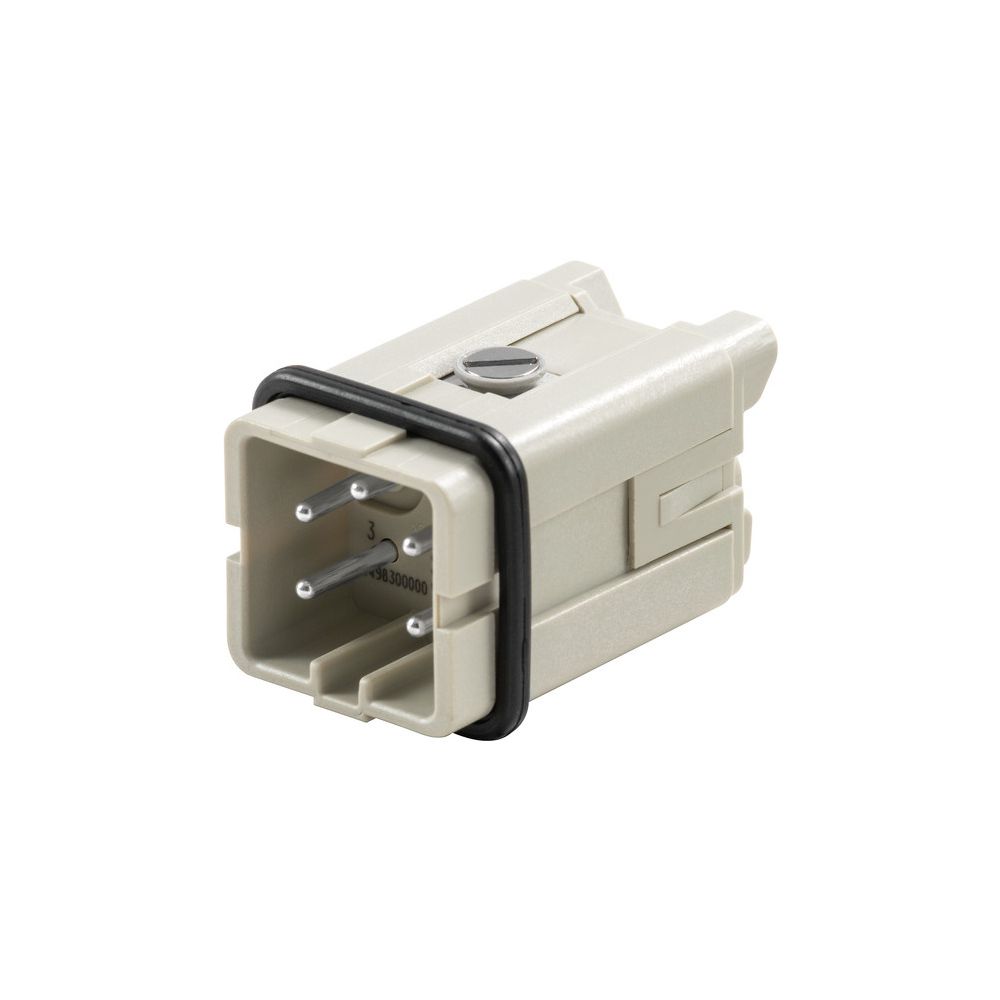 Weidmüller Steckverbindereinsatz HDC HA 4 MS, 16A 400V, Thermoplast, 21x36,5x21... WEIDMUELLER-1498300000 4008190006471 (Abb. 2)
