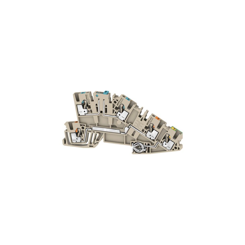 Weidmüller Installationsreihenklemme AITB 2.5 NDT-L-PE, 250V 24A 5,1x103x50,1mm... WEIDMUELLER-2669030000 4064675030614 (Abb. 3)