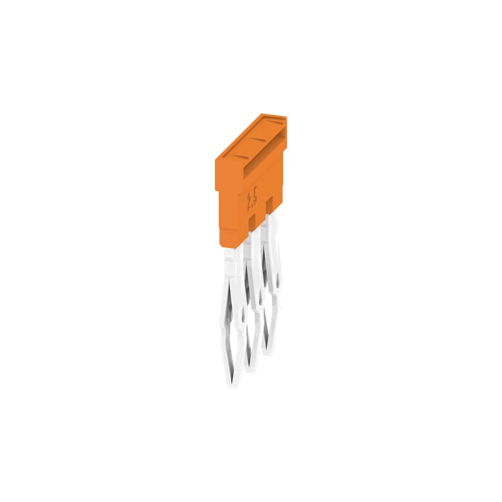 Weidmüller Querverbinder Z-Reihe ZQV 2.5N/3, 24A, 400V, 5,1mm Raster, orange... WEIDMUELLER-1527570000 4050118448450 (Abb. 3)
