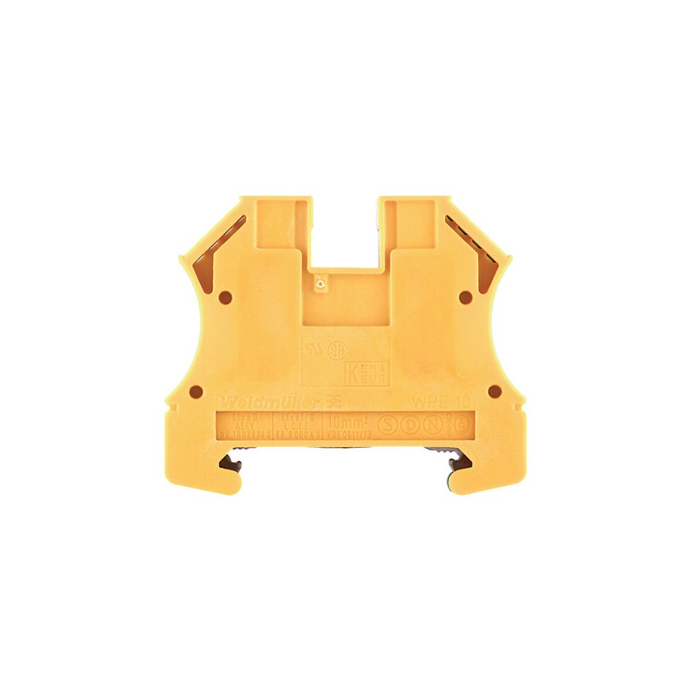 Weidmüller Erdungsklemme WPE 10, 1,5-16mm2, Thermoplast, grün/gelb... WEIDMUELLER-1010300000 4008190031251 (Abb. 4)