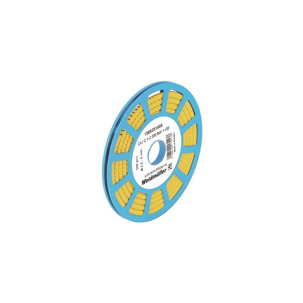 Weidmüller Leitermarkierer CLI C 1-3, 3x4,2mm, Kunststoff, Gelb... WEIDMUELLER-1568251641 4008190137663 (Abb. 2)