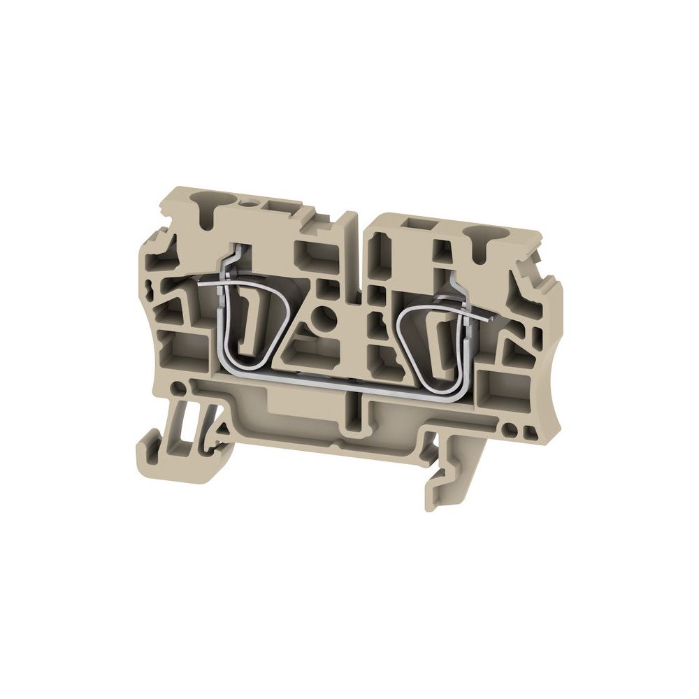 Weidmüller Durchgangsklemme ZDU 4, 800V 32A 6,1x62,4x42,6mm, Thermoplast, Beige... WEIDMUELLER-1632050000 4008190263188 (Abb. 2)