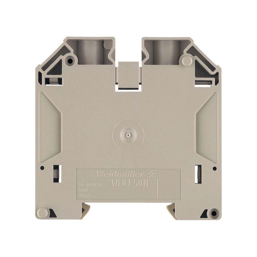 Weidmüller Durchgangsklemme WDU 50N, 1.000 V, 150 A, 18,5x70x69,6mm, Thermoplas... WEIDMUELLER-1820840000 4032248318117 (Abb. 2)