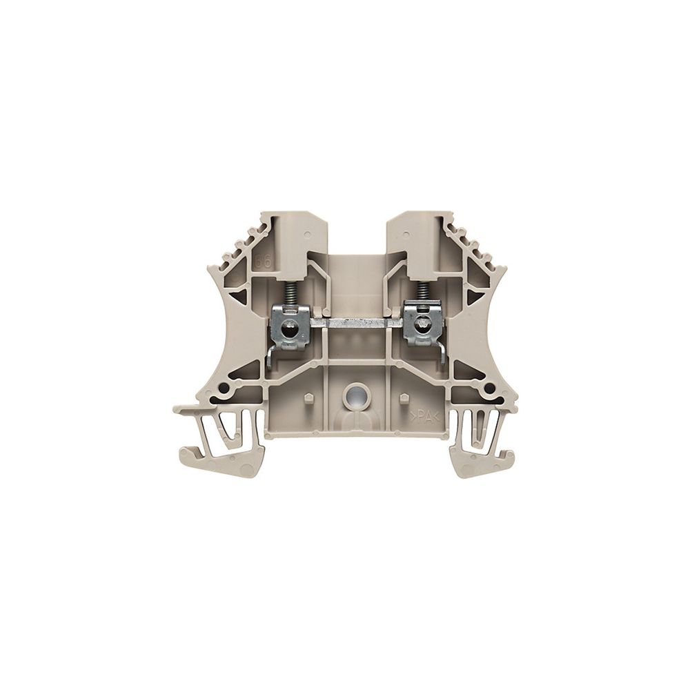 Weidmüller Durchgangsklemme WDU 2.5, 800V 24A, Thermoplast, Beige, 1020000000... WEIDMUELLER-1020000000 4008190099633 (Abb. 4)