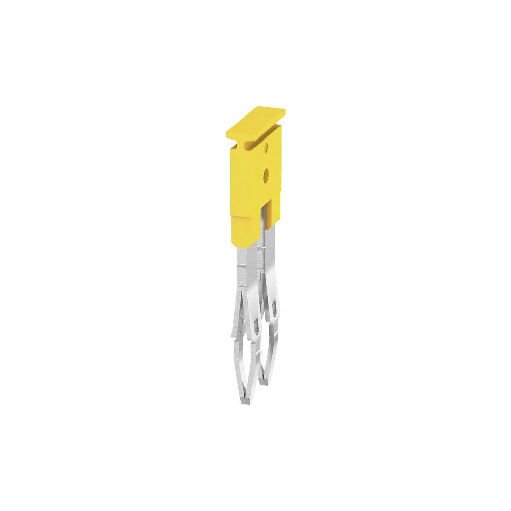 Weidmüller Querverbinder ZQV 2.5/2, 24A 400V 5,1mm, Gelb... WEIDMUELLER-1608860000 4008190123680 (Abb. 2)