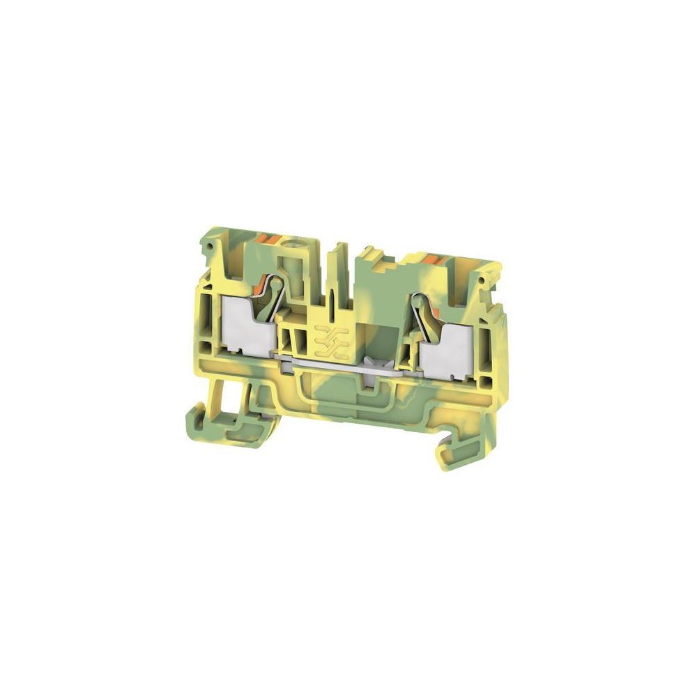 Weidmüller Schutzleiterklemme A-Reihe A2C 4 PE, 2 Anschlüsse, 4mm2, Thermoplast... WEIDMUELLER-2051360000 4050118411645 (Abb. 2)