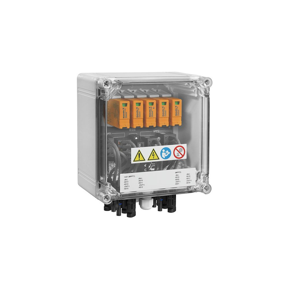 Weidmüller Generatoranschlusskasten PVN DC 2IN/1OUTX2 2MPPT SPD1R WM4C 1.1KV, 2... WEIDMUELLER-2866340000 4064675604020 (Abb. 3)