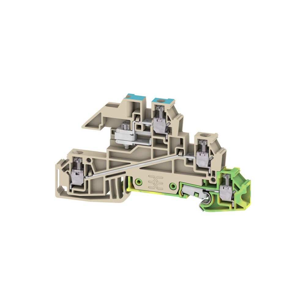 Weidmüller Verteiler-Reihenklemme WDL 2.5/S/NT/L/PE, 400V, 24A, 6,1x84,5x48mm, ... WEIDMUELLER-1030600000 4008190035815 (Abb. 4)