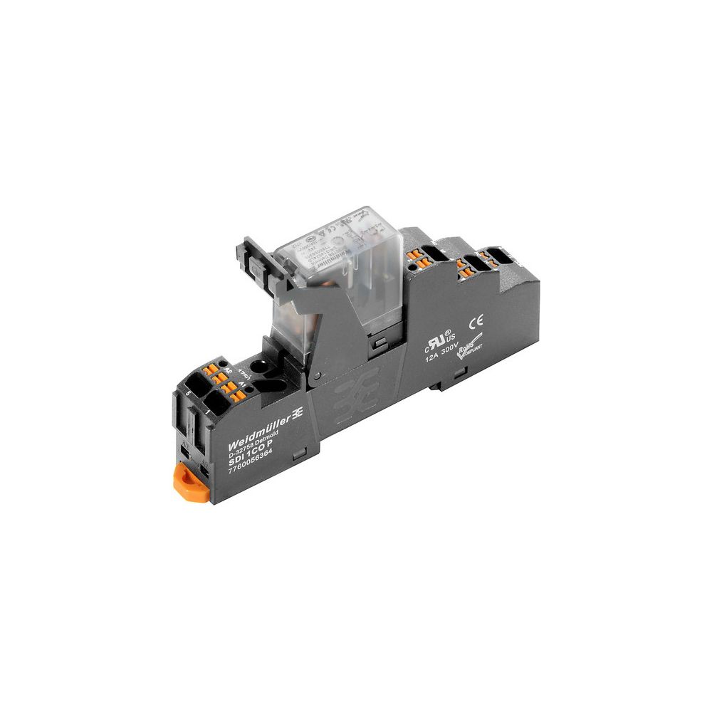 Weidmüller Steckrelais-Set DRIKITP 230VAC 1CO LD, 10A 250V 102,1x15,9x63mm, Sil... WEIDMUELLER-2576280000 4050118586046 (Abb. 2)