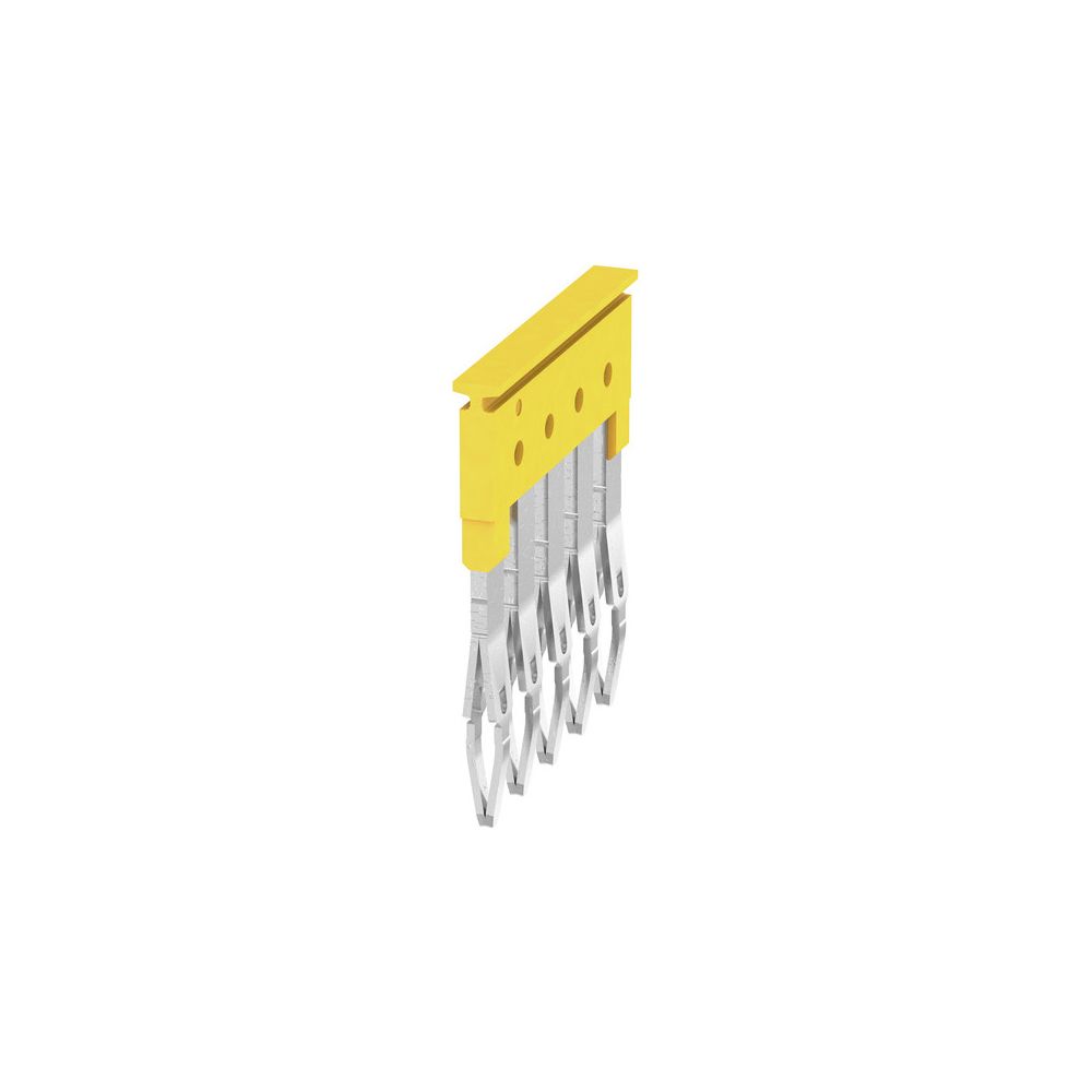 Weidmüller Querverbinder ZQV 2.5/5, 24A 400V 5,1mm, Gelb... WEIDMUELLER-1608890000 4008190065713 (Abb. 2)