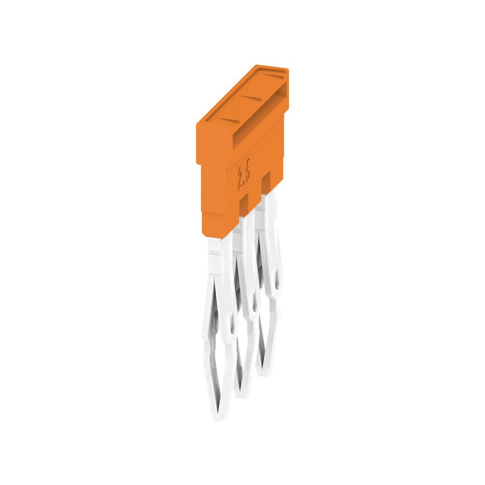 Weidmüller Querverbinder Z-Reihe ZQV 2.5N/3, 24A, 400V, 5,1mm Raster, orange... WEIDMUELLER-1527570000 4050118448450 (Abb. 2)