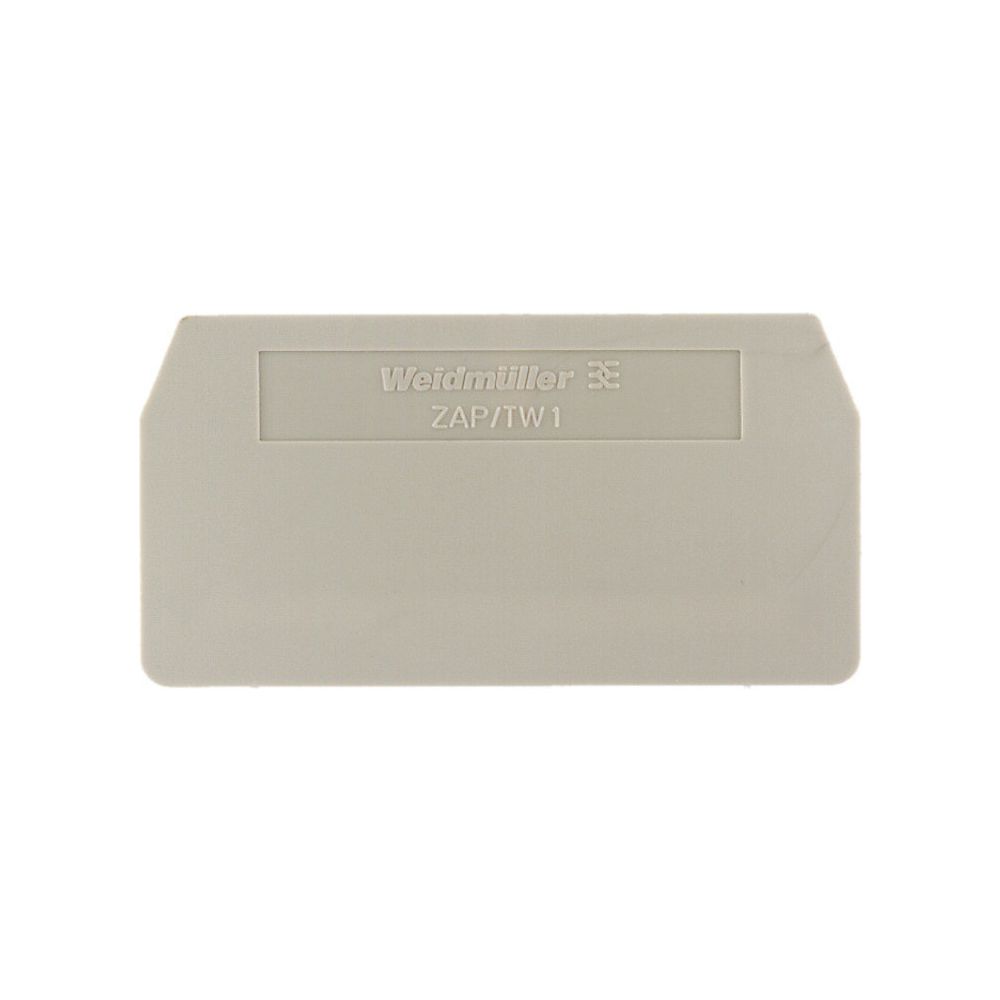 Weidmüller Abschlussplatte ZAP/TW 1, 2mm, beige... WEIDMUELLER-1608740000 4008190190859 (Abb. 2)
