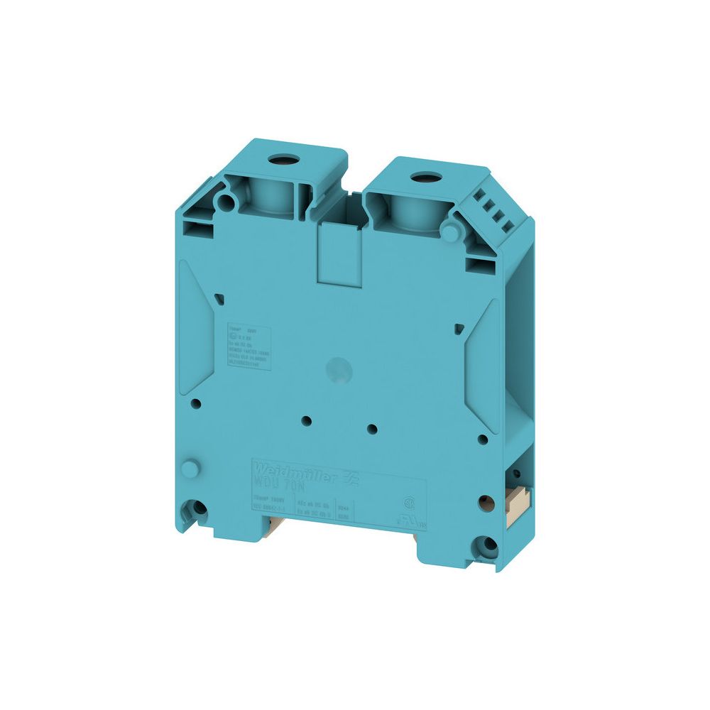 Weidmüller Durchgangs-Reihenklemme WDU 70N/35, 192A, 1000V, 20,5x75x85mm, Therm... WEIDMUELLER-9512420000 4008190403973 (Abb. 3)