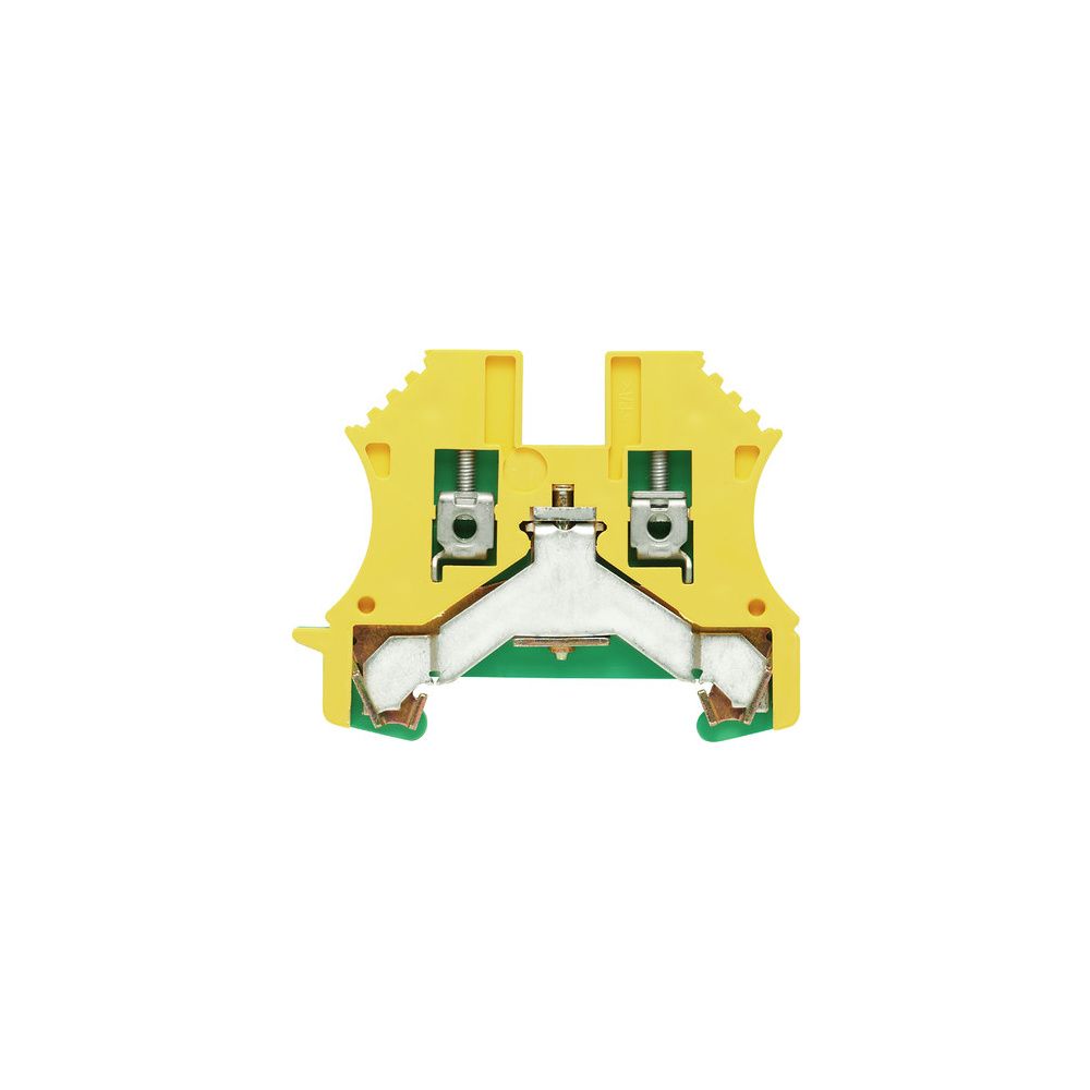 Weidmüller Erdungsklemme WPE 2.5, 5,1x60x46,5mm, Thermoplast, grün/gelb... WEIDMUELLER-1010000000 4008190143640 (Abb. 3)