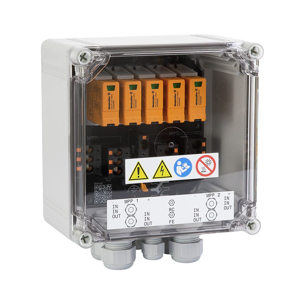 Weidmüller Generatoranschlusskasten PV Next, 228x200x132mm, Kunststoff, Grau... WEIDMUELLER-2866330000 4064675604013 (Abb. 2)