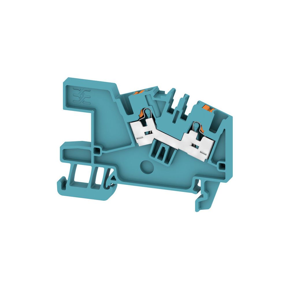 Weidmüller Durchgangs-Reihenklemme AITB 2.5 BB 2C BL, 800V 24A 5,1x63,8x43,6mm,... WEIDMUELLER-2668670000 4064675030331 (Abb. 2)