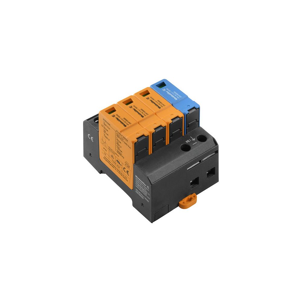 Weidmüller Überspannungsableiter VPU AC II 3+1 300/50, 300V, 20kA, 4 TE, IP20... WEIDMUELLER-2591080000 4050118599855 (Abb. 3)