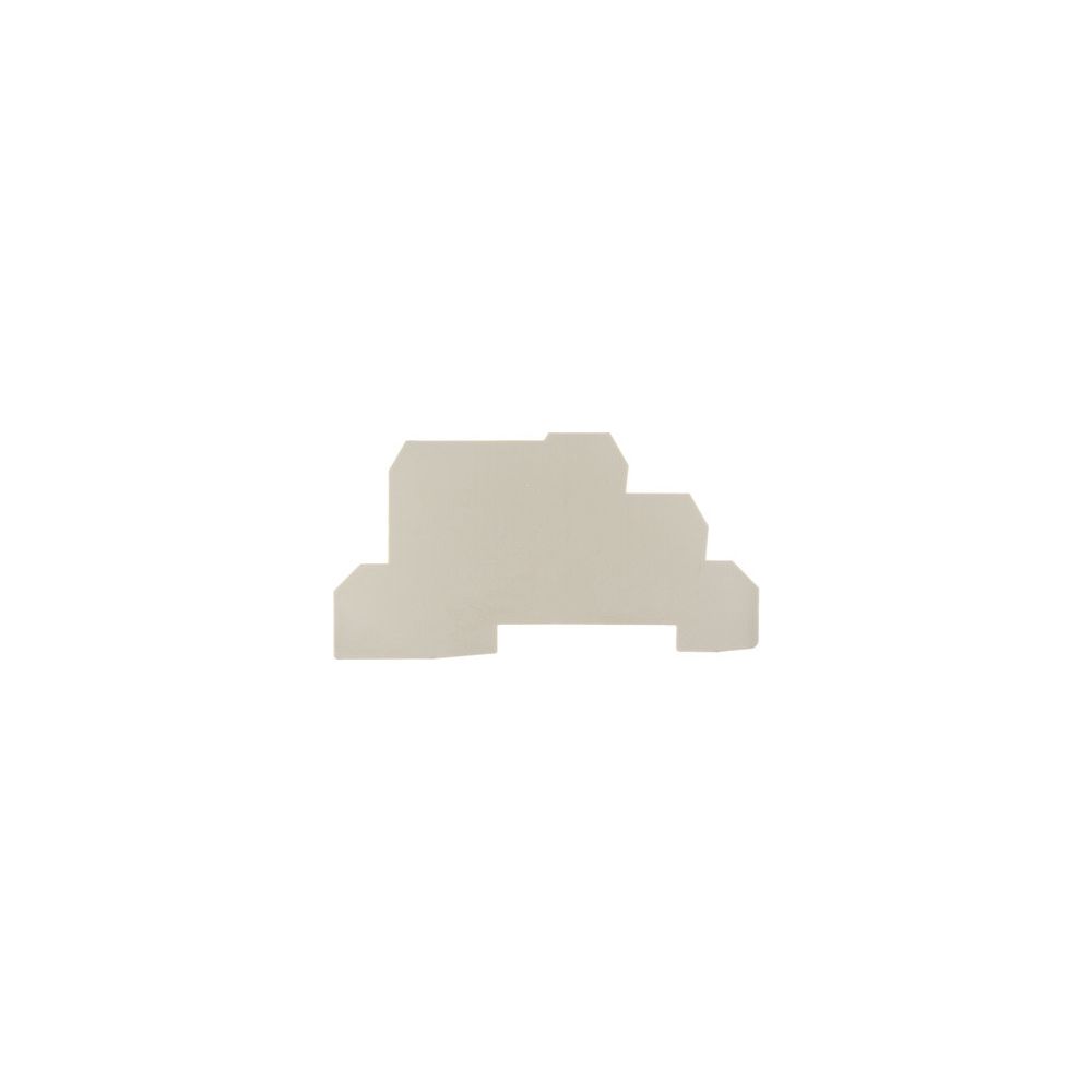 Weidmüller Abschlussplatte WAP WDL2.5, 1,5mm, beige... WEIDMUELLER-1067800000 4008190172183 (Abb. 2)