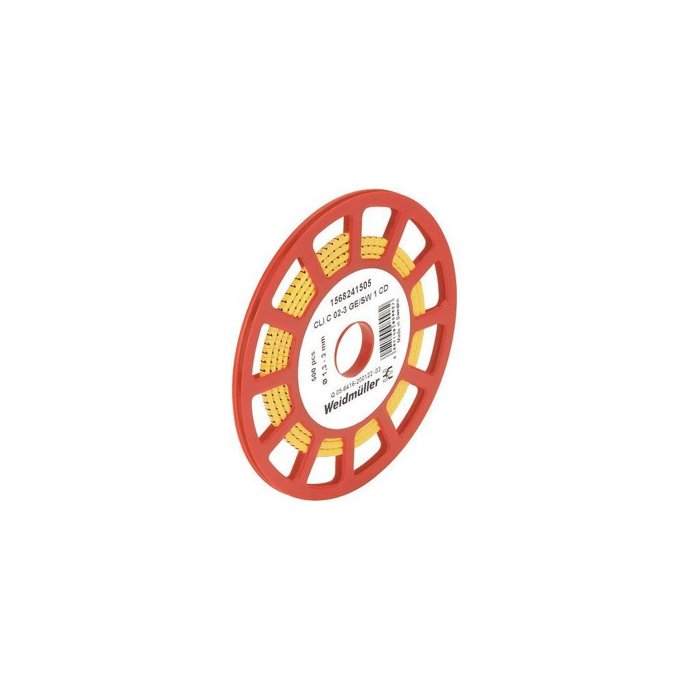 Weidmüller Leitermarkierer CableLine CLI C 02-3, 3x3,4mm, Kunststoff, Gelb, 156... WEIDMUELLER-1568241641 4008190029142 (Abb. 3)