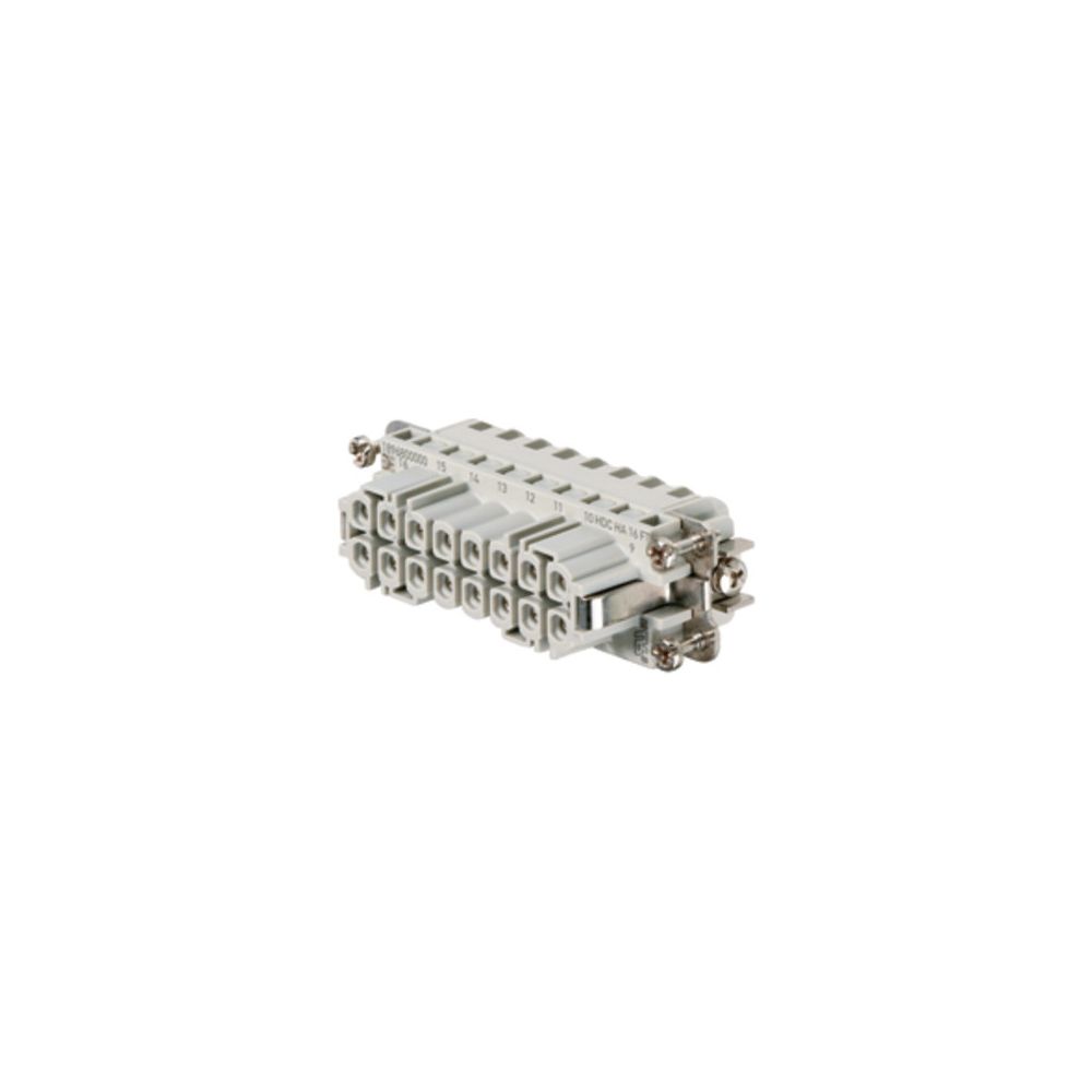 Weidmüller Steckverbindereinsatz HDC HA 16 FT, 16-polig 16A 250V, Thermoplast, ... WEIDMUELLER-1896800000 4032248592401 (Abb. 2)