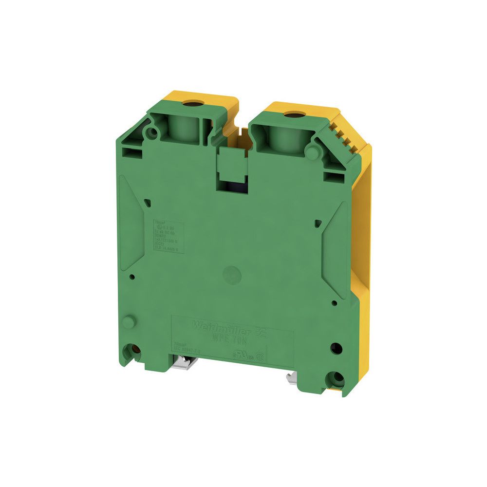 Weidmüller Erdungsklemme WPE 70N/35, 70mm2, Schraubanschluss, Thermoplast, Grün... WEIDMUELLER-9512200000 4008190403881 (Abb. 3)