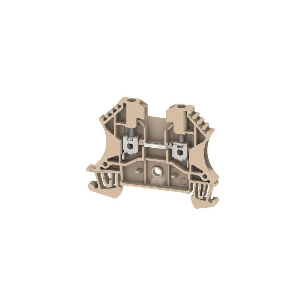 Weidmüller Durchgangsklemme WDU 2.5/10 BEZ/NE, 24A 500V, Thermoplast, Beige, 10... WEIDMUELLER-1020800000 4008190133368 (Abb. 2)