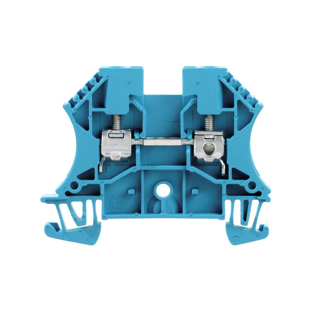 Weidmüller Durchgangsklemme WDU 4 BL, 4mm2, 800V, 32A, 6,1x60x46,5mm, Thermopla... WEIDMUELLER-1020180000 4008190185237 (Abb. 2)