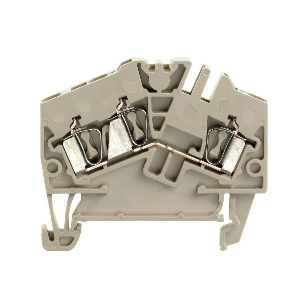 Weidmüller Durchgangsklemme Z-Reihe ZDU 2.5-2/3AN, 800V 24A, Thermoplast, Beige... WEIDMUELLER-1706010000 4008190915377 (Abb. 2)