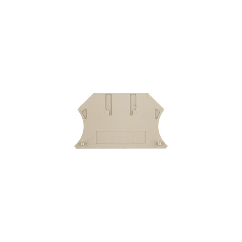 Weidmüller Abschlussplatte WAP 2.5-10, 1,5mm, Beige... WEIDMUELLER-1050000000 4008190103149 (Abb. 3)