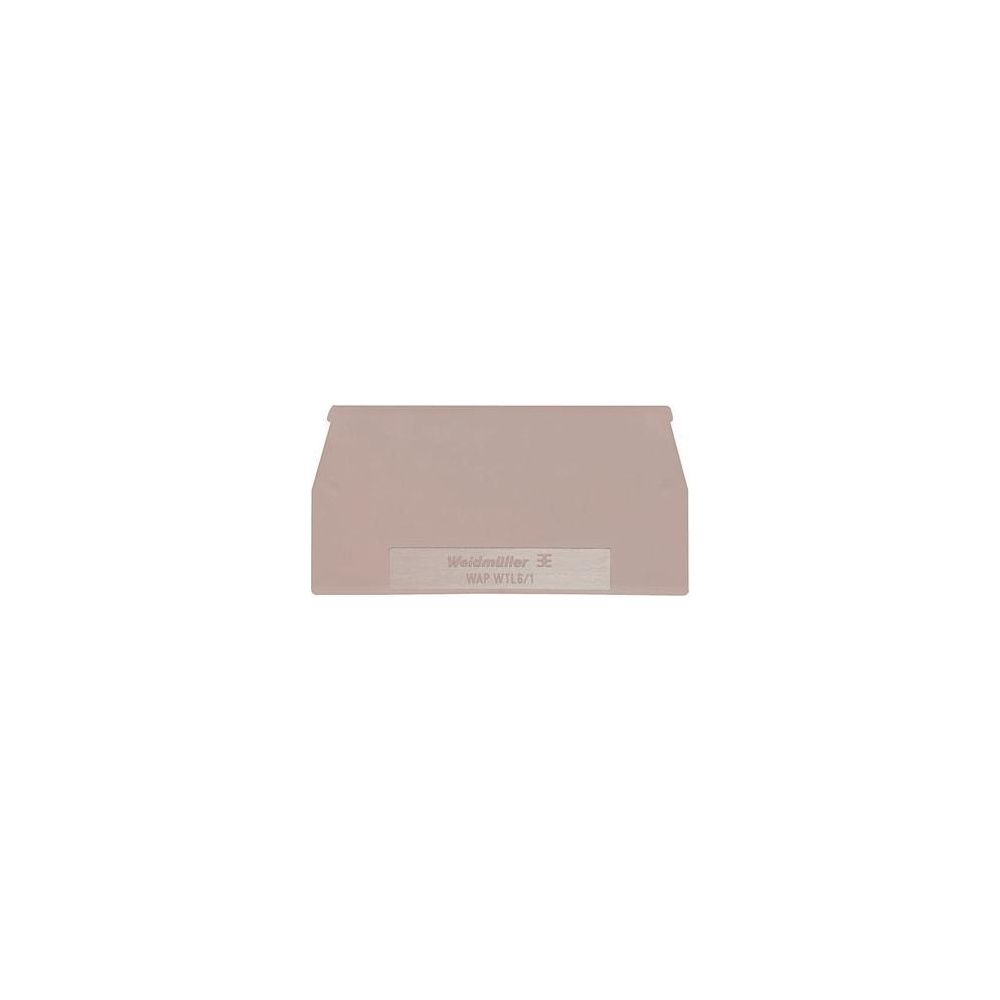 Weidmüller Abschlussplatte WAP WTL6/1, 1,5mm, Beige... WEIDMUELLER-1068300000 4008190088330 (Abb. 2)